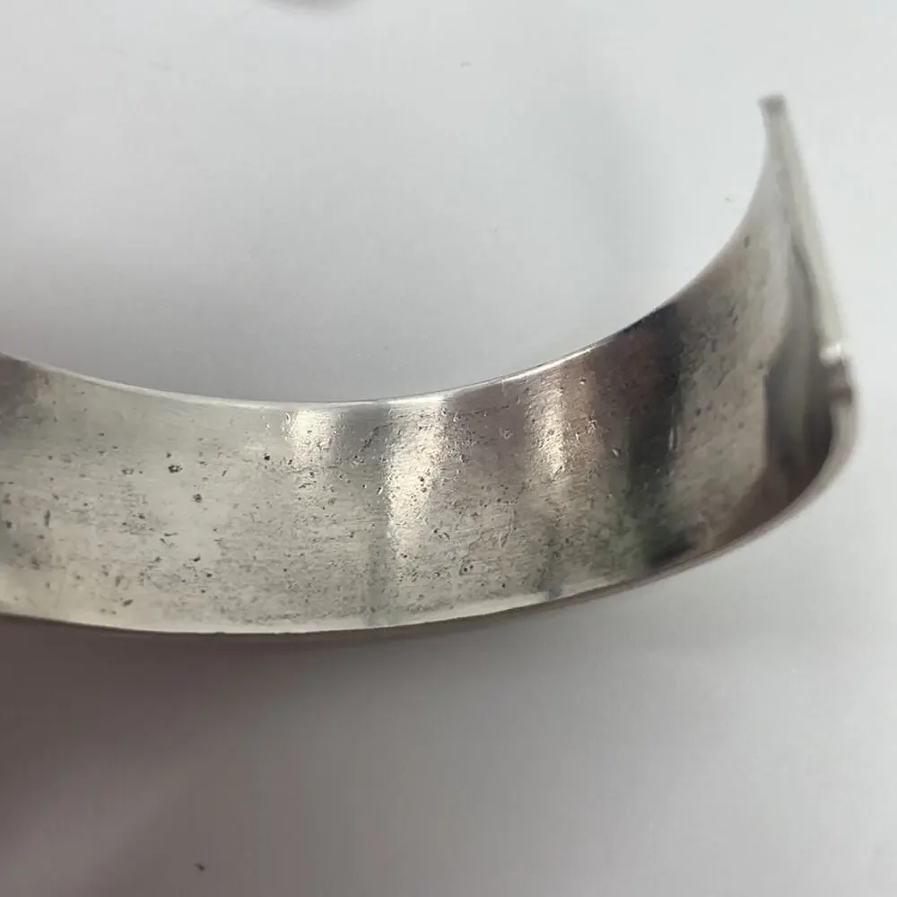 Vintage Douglas Etsitty sterling silver cuff bracelet